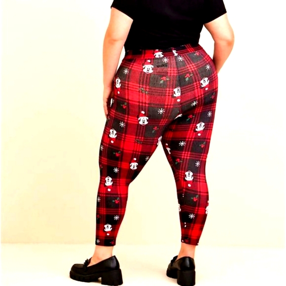 ❤️NWT VINTAGE TORRID MICKEY MOUSE LEGGING DISNEY CHRISTMAS HOLIDAY - PLUS SIZE - Picture 3 of 12